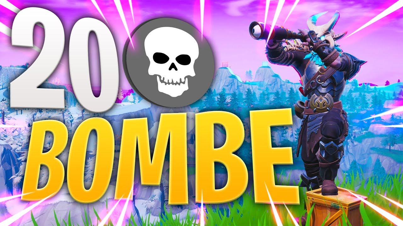 IL RE DI FORTNITE HA FATTO 20 BOMBE!! *voglio 100.000 MI PIACE*