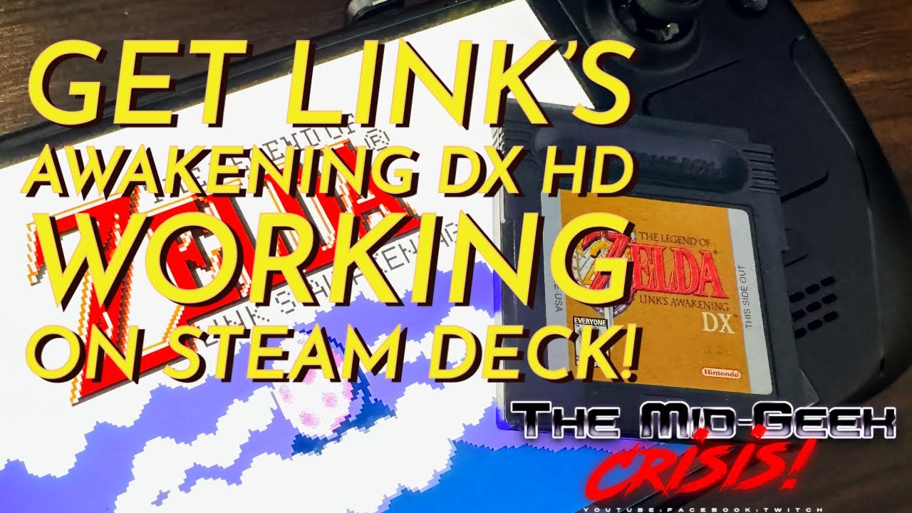 Play Link’s Awakening DX HD on Steam Deck!