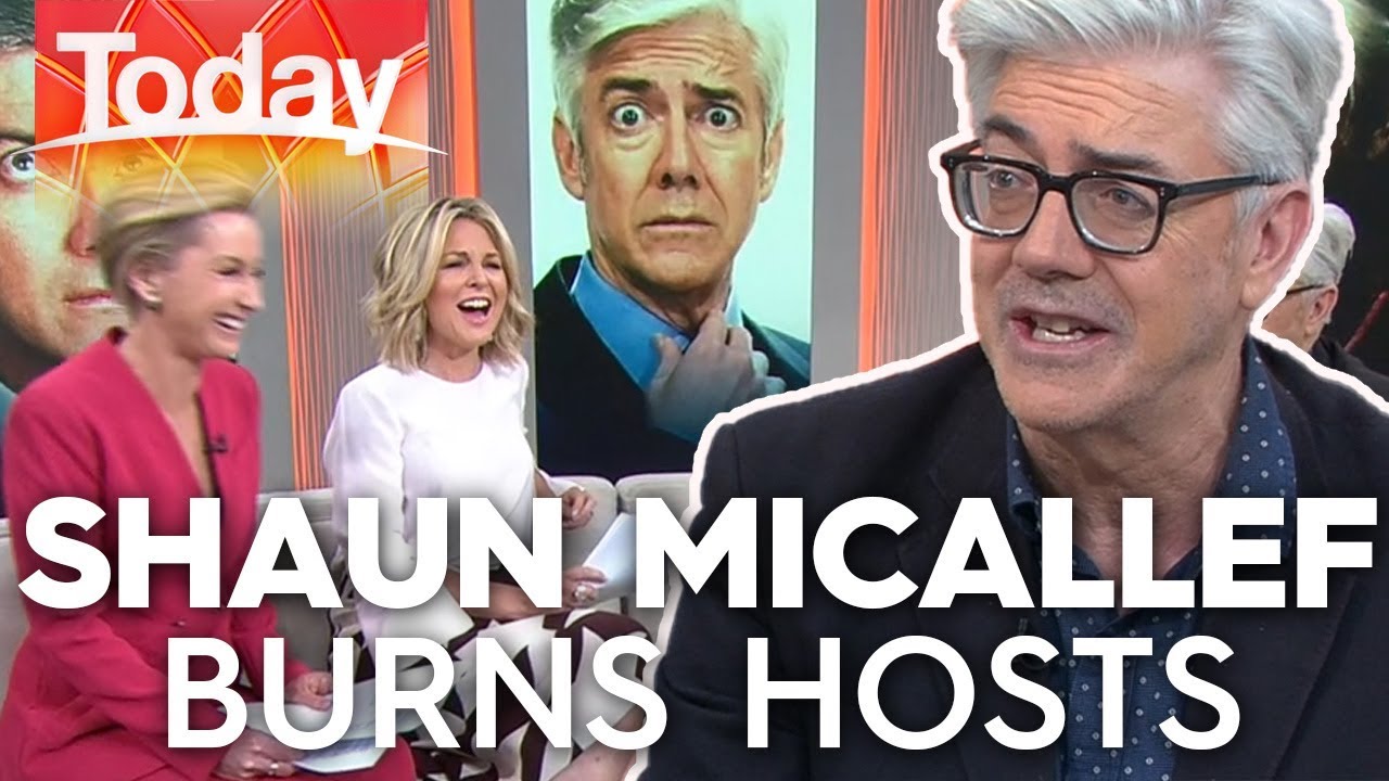 Shaun Micallef burns our hosts | Today Show Australia