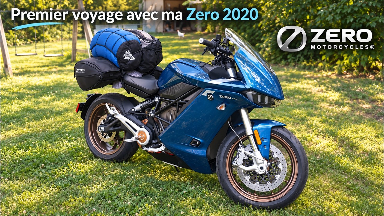 Zero SRS 2020 voyage en moto électrique