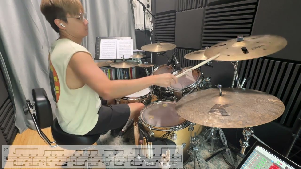 陳蕾 Panther Chan - 伸縮自如的愛(Drum Cover)