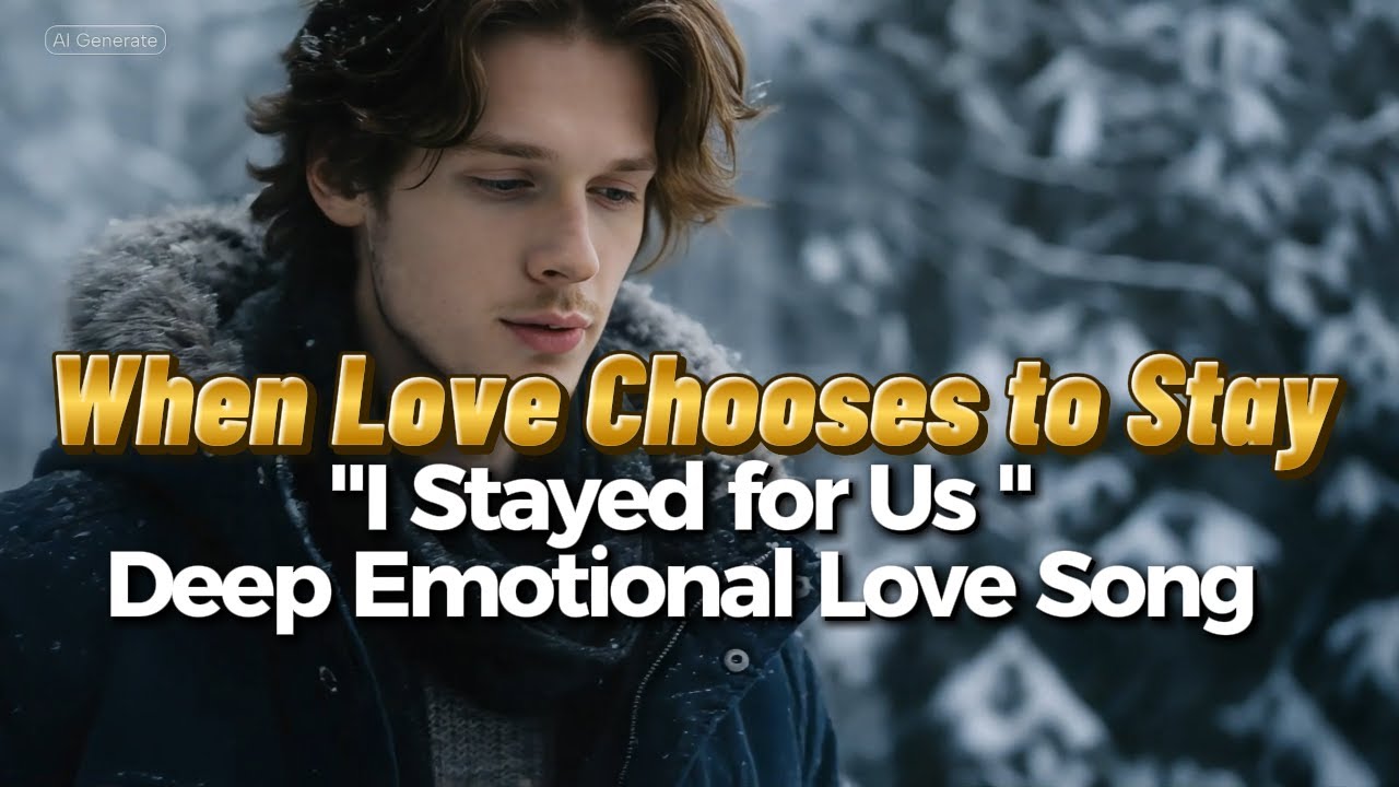 I Stayed for Us | Deep Emotional Love Song