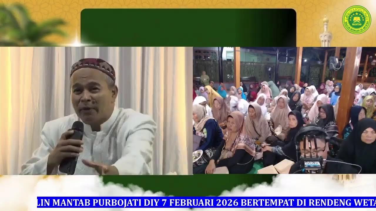 LIVE MUJAHADAH DZIKRUL GHOFILIN MANTAB PURBOJATI  7 FEBRUARI 2026
