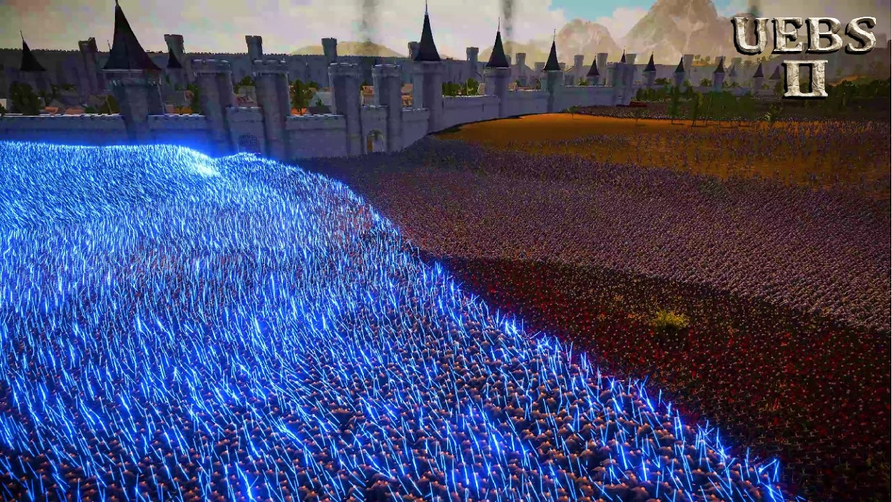 300,000 JEDI KNIGHTS SAVE NINJAS FROM 3,800,000 SUCCUBUS | Ultimate Epic Battle Simulator 2 | UEBS 2
