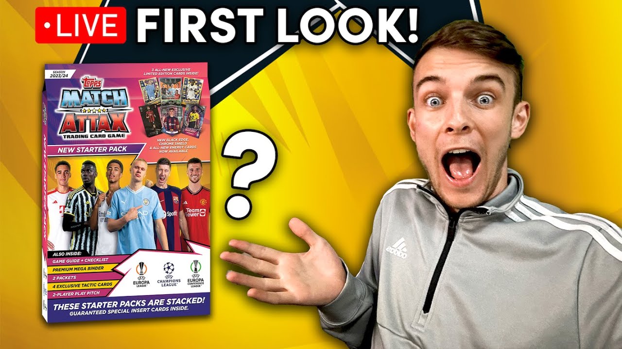 FIRST LOOK.. *NEW* Match Attax 2023/24 Starter Pack OPENING!