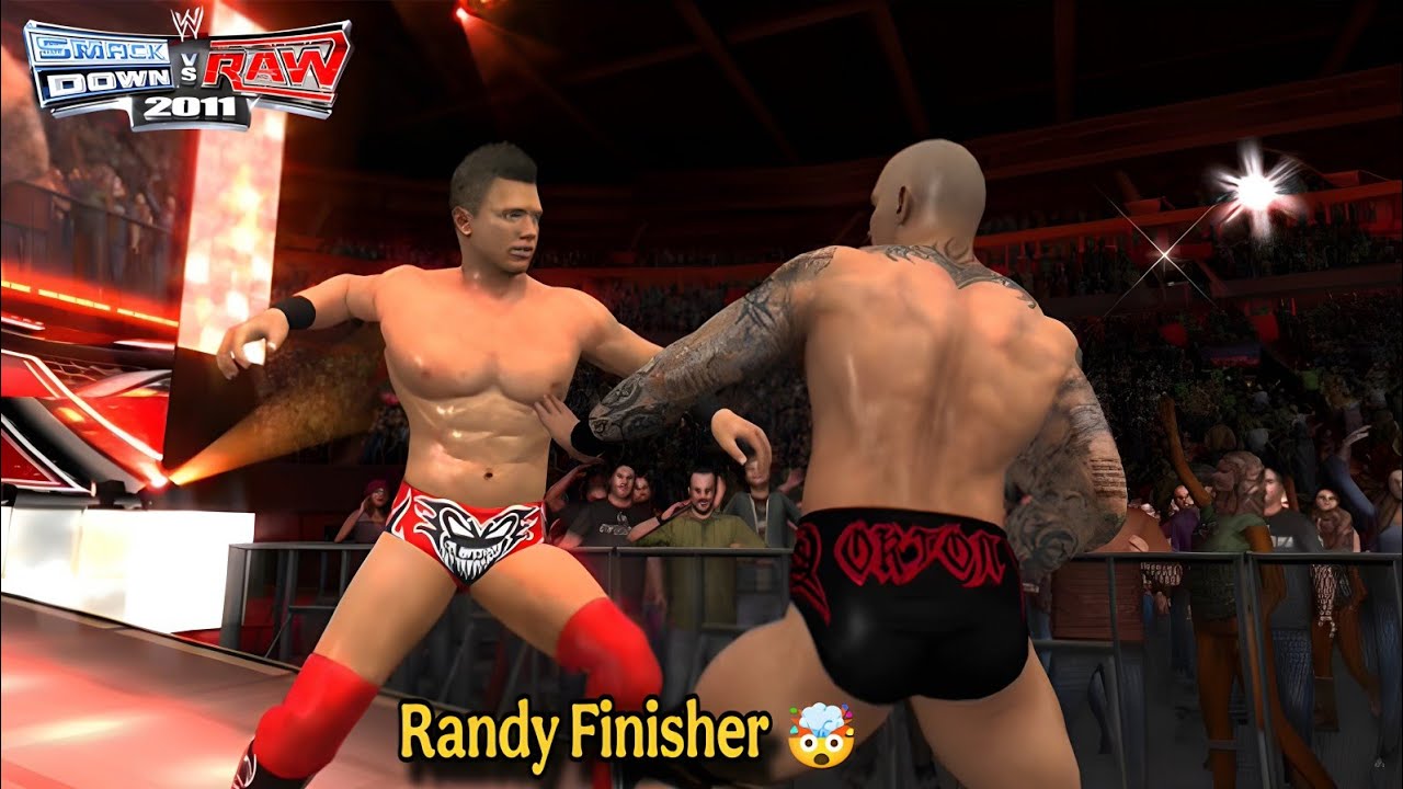WWE SmackDown vs Raw 2011 PSP Gameplay | Intense Arena Showdown Full Match