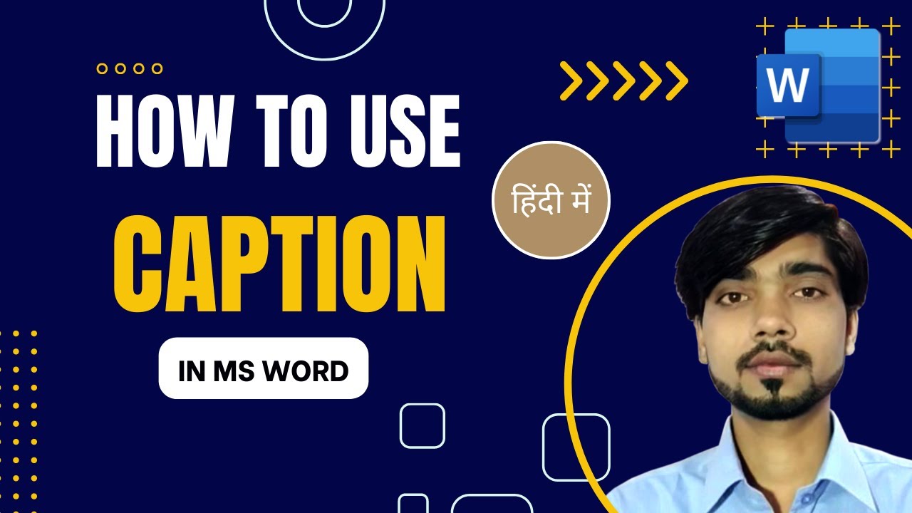 How to use Caption in MS Word | MS Word में Caption को कैसे इस्तेमाल करें