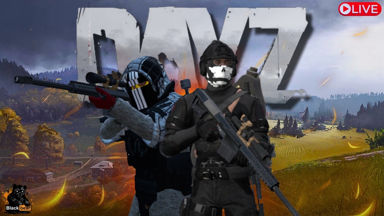 🔴 DAYZ AO VIVO: Resenha, Farm e Exploração no Black Bear! ⛏️🐻 - DayZ PVE | EP. 19 #dayz | !pix