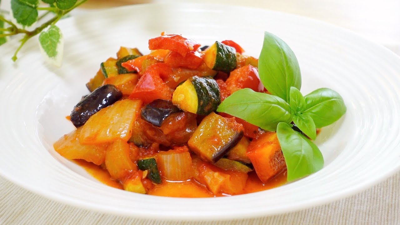 絶品！ラタトゥイユの作り方｜カポナータ｜美食ダイエット｜低糖質・低カロリー｜Ratatouille recipe ｜Weight Loss meal