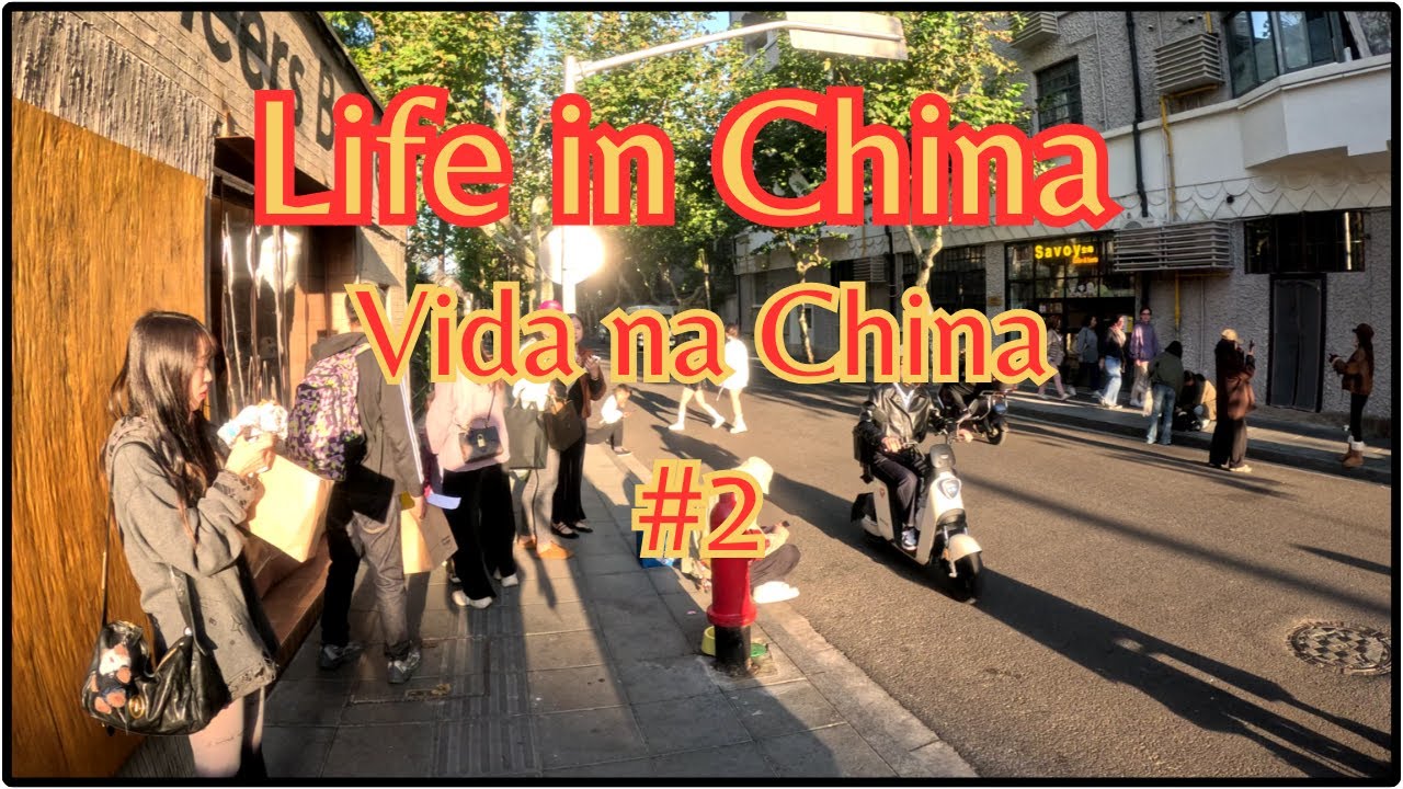 Walking Around China Shanghai / Caminhando Na China Xangai (#2)
