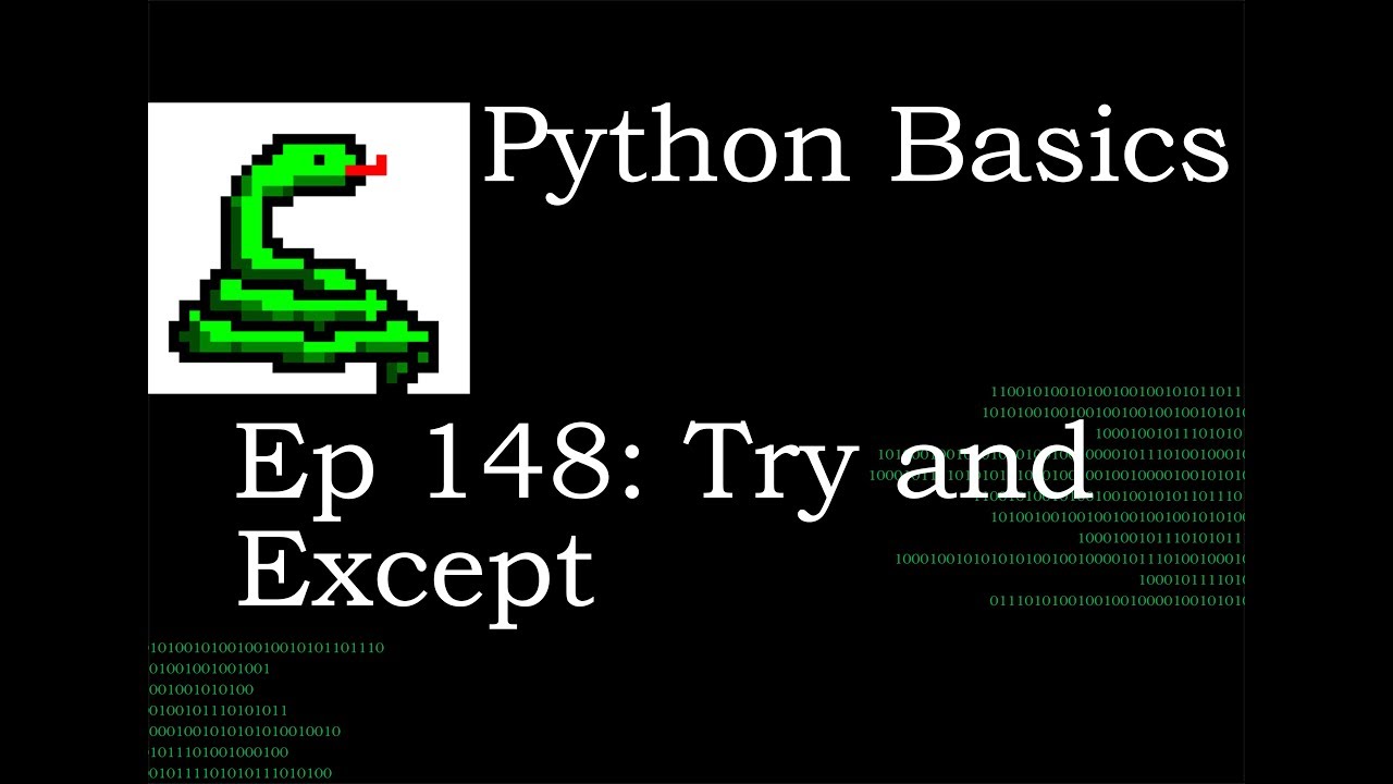 Python Basics Try and Except