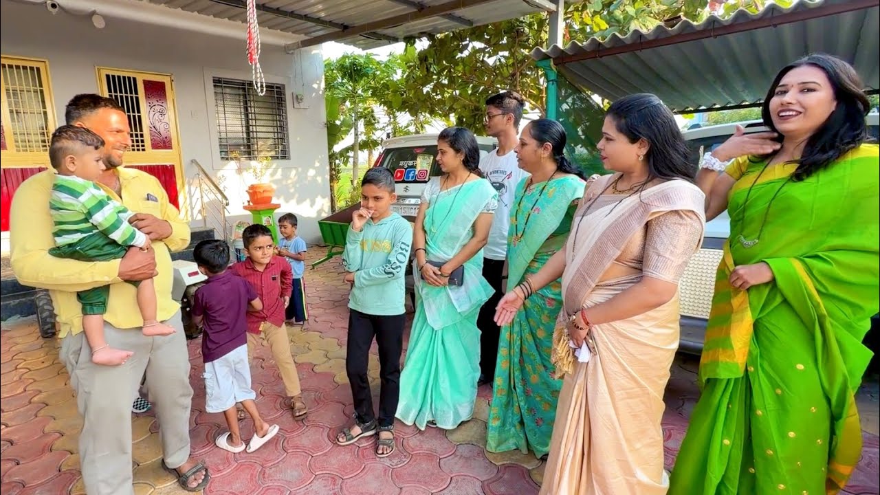1011 सरकार फॅमिली माऊलीला भेटायला कल्याण येथून 👏