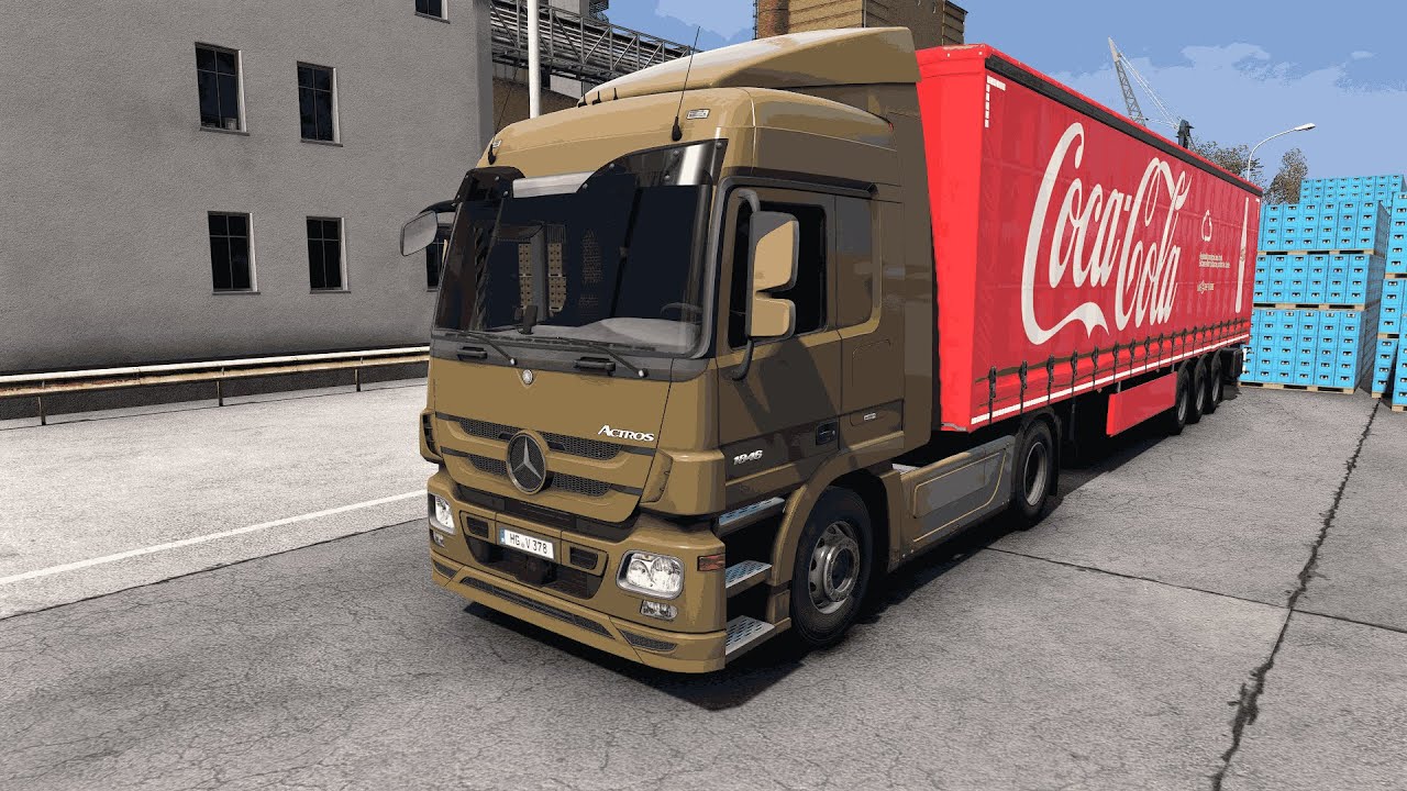 THIS IS THE BEST ETS2 GRAPHICS YOU WILL EVER SEE | Mercedes-Benz Actros Realistic Delivery 🚛