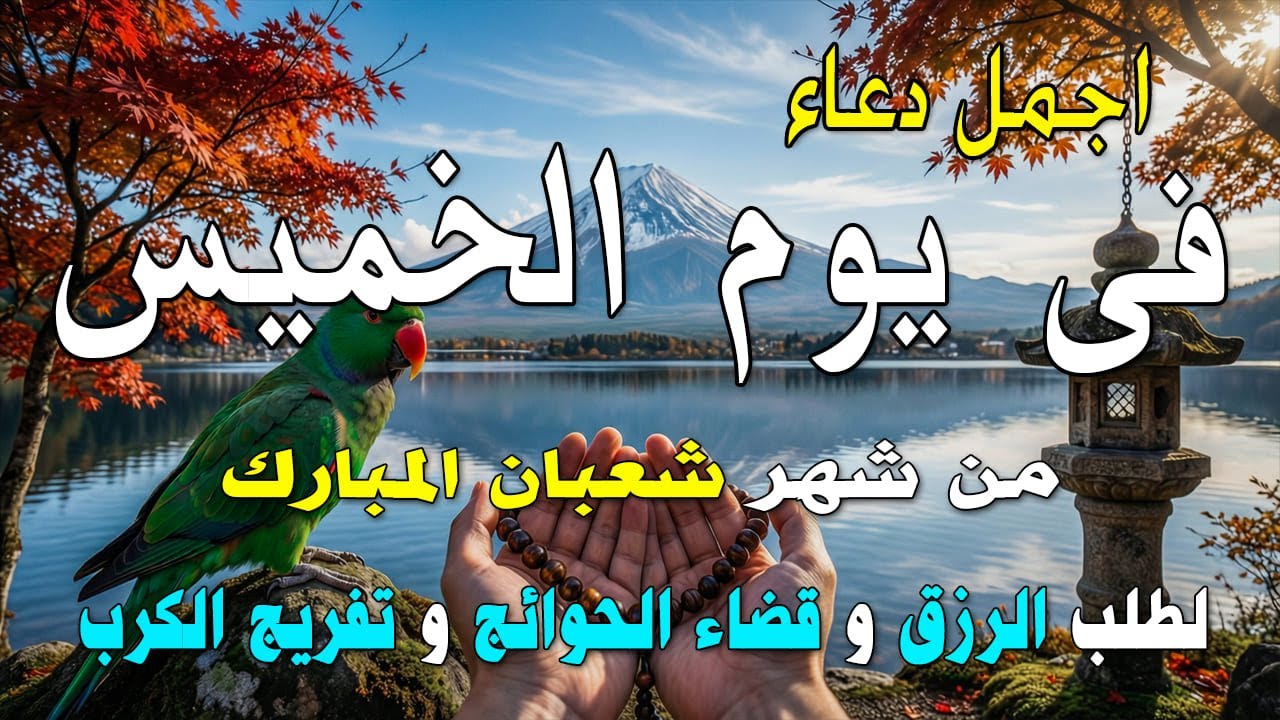 دعاء فى يوم الثلاثاء المستجاب دعاء يوم 1 من شهر شعبان للرزق والشفاء العاجل وقضاء الحوائج 🤲(4k)