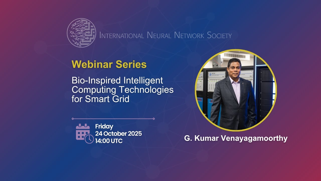 INNS Webinar Series: Bio-Inspired Intelligent Computing Technologies for Smart Grid