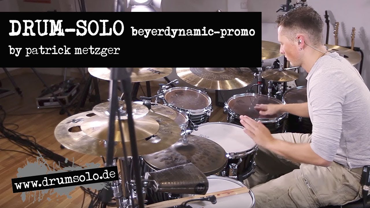 DRUMSOLO feat. Beyerdynamic Promo (2013) // Patrick Metzger