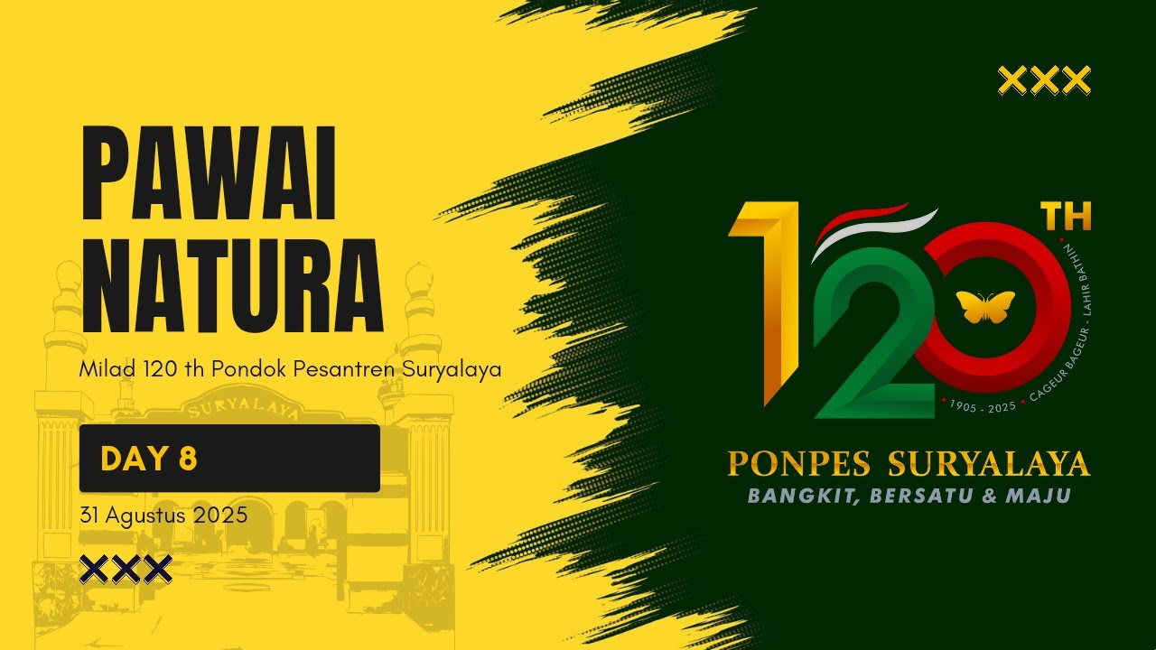 Pawai Natura | Hari 8 - Gelombang 1 | Milad ke-120 Pondok Pesantren Suryalaya