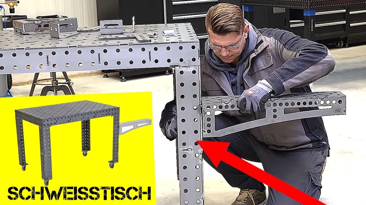 DIY Schwei&szlig;tisch BAUSATZ KIT 2022 | neue Funktionen | HDB Schwei&szlig; Shop￼