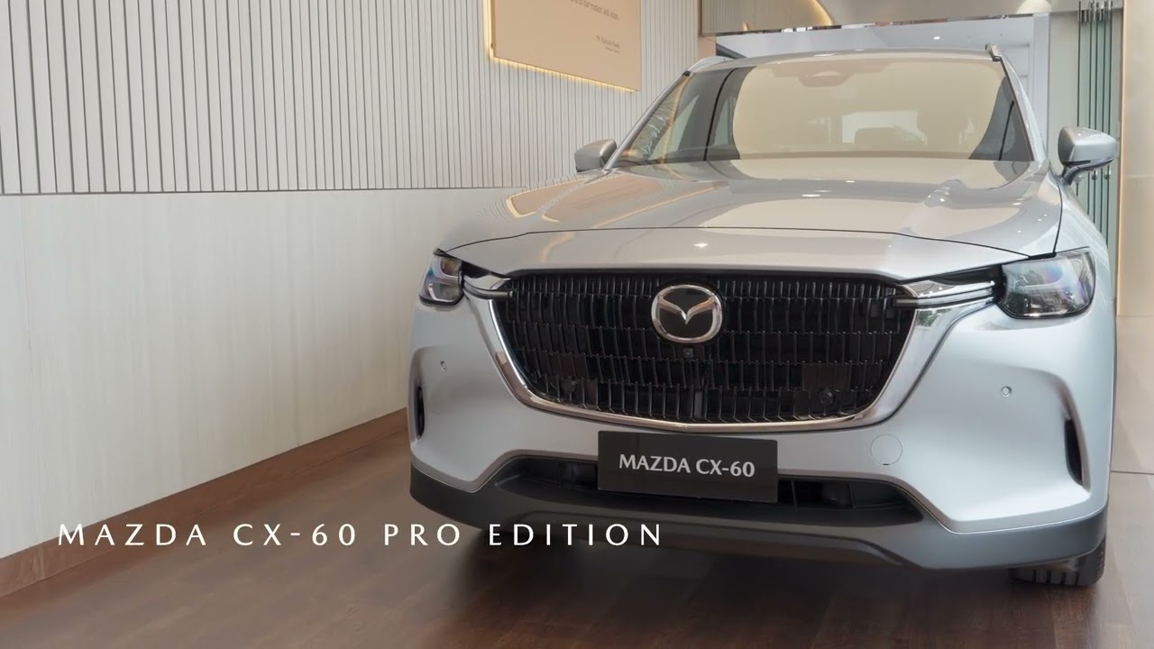 The New Mazda CX-60 Sport & Pro Edition