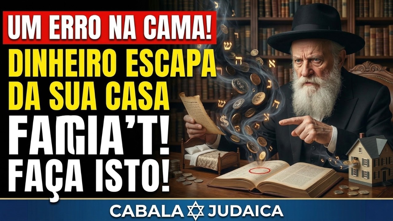 🔴 NUNCA arrume sua cama sem fazer ISTO — Rabino: O dinheiro escapa da sua casa | Cabala