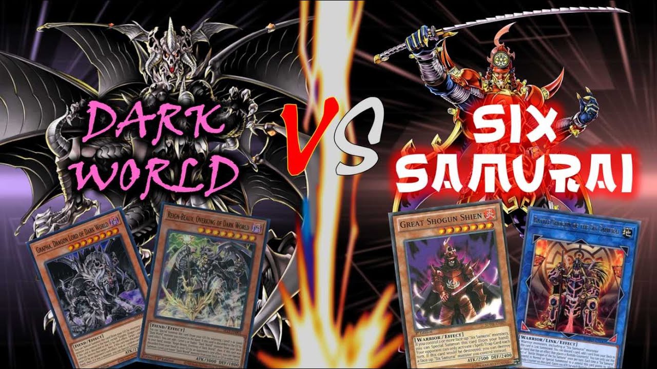 DARK WORLD vs SIX SAMURAI - Guidonji VS AdoPagatroppo - Deck Profile a Confronto!