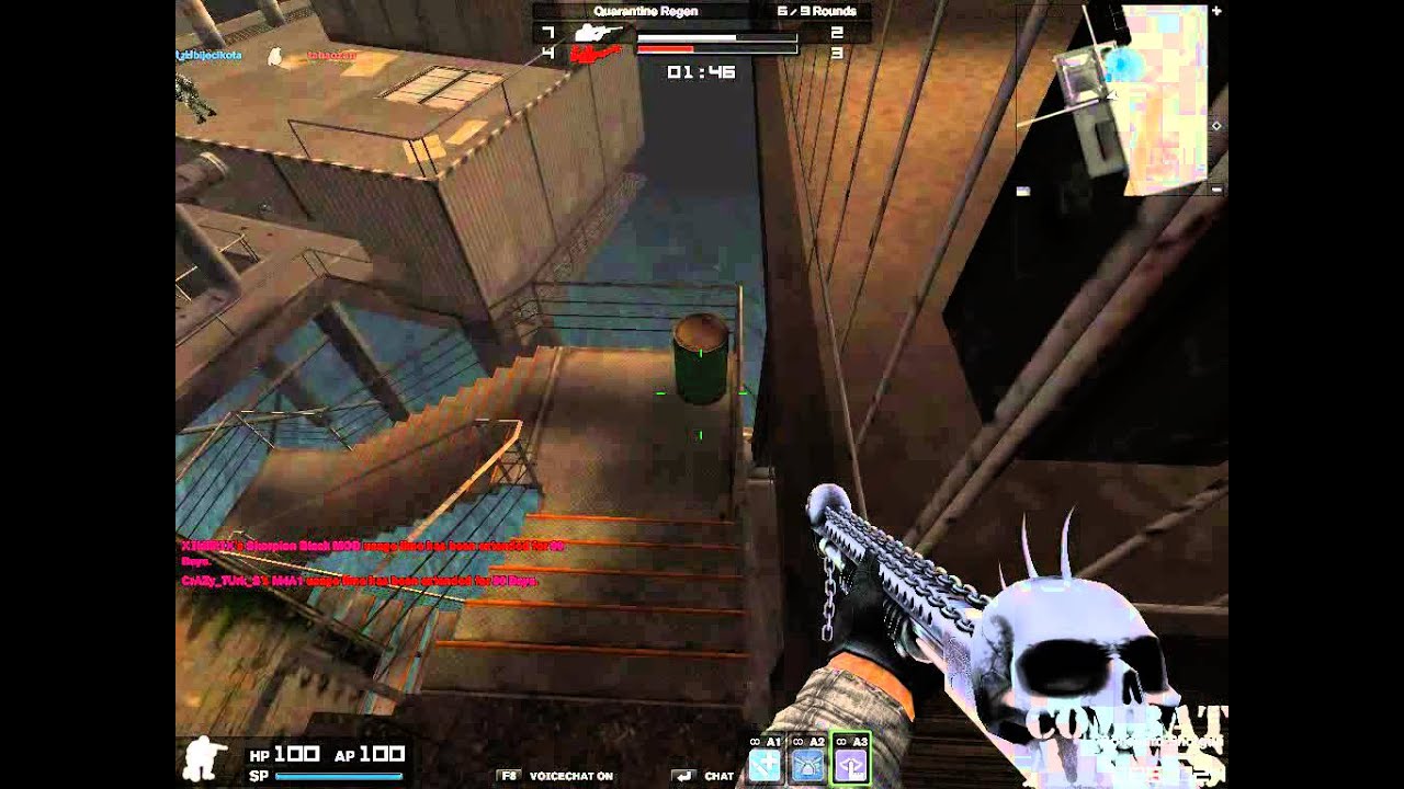 combat arms oil rig Quarantine Regen gameplay