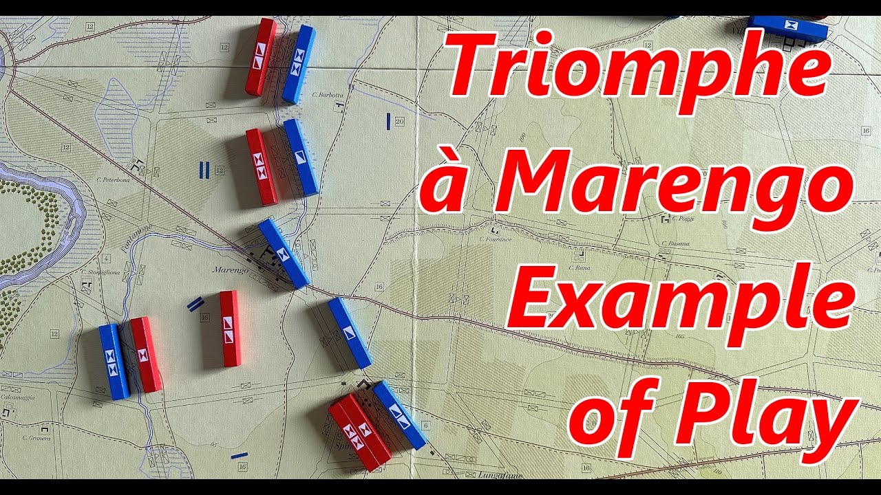Triomphe à Marengo | Example of Play
