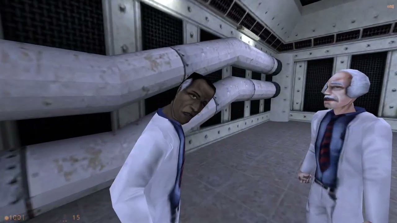 Playing Half life part 1
