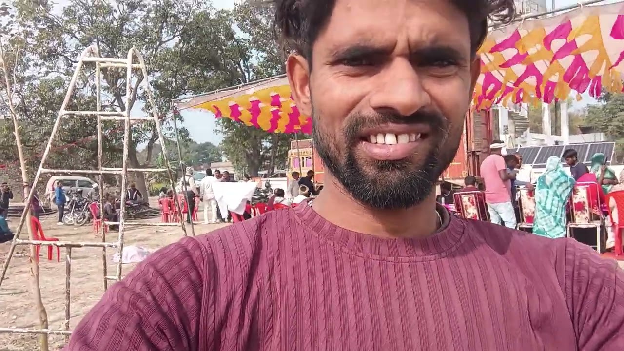 नमस्ते ▶️ चुनमुन पासवान का ग्राम चौपाल का ◀️आयोजन किया गया है। सुंदरवीडियो।#trending #blog #youtube 