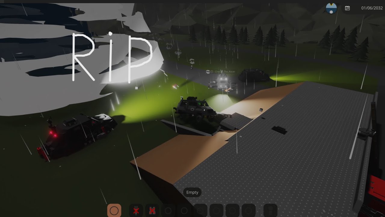 Which vehicle will SURVIVE a 200+MPH tornado + Storm Drain? Game: STORMWORKS