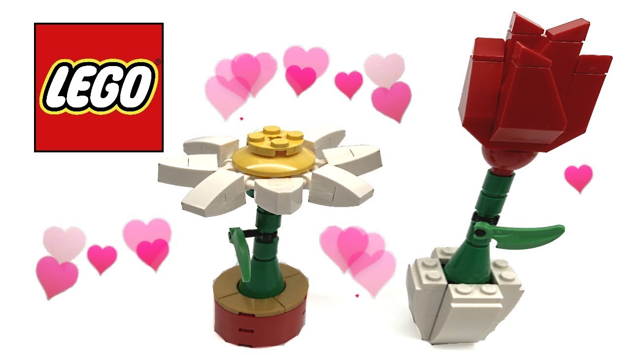 LEGO Flower Display review! 2018 set 40187!