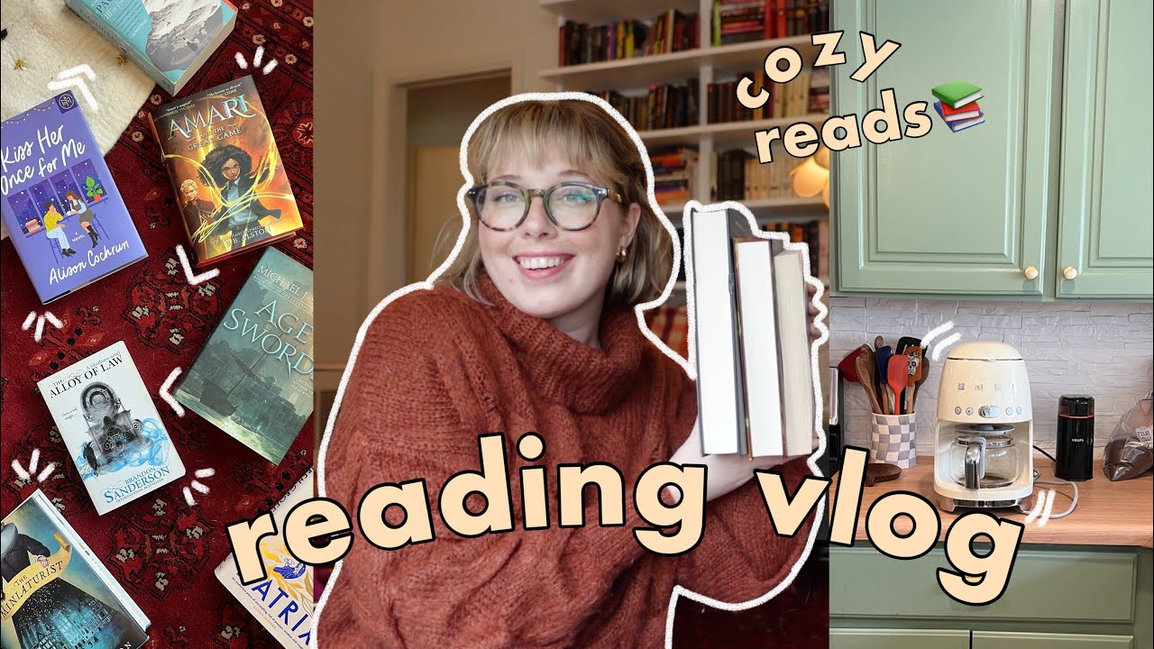 i'm home alone so i'm reading as many books as I can 📚✨ | reading vlog