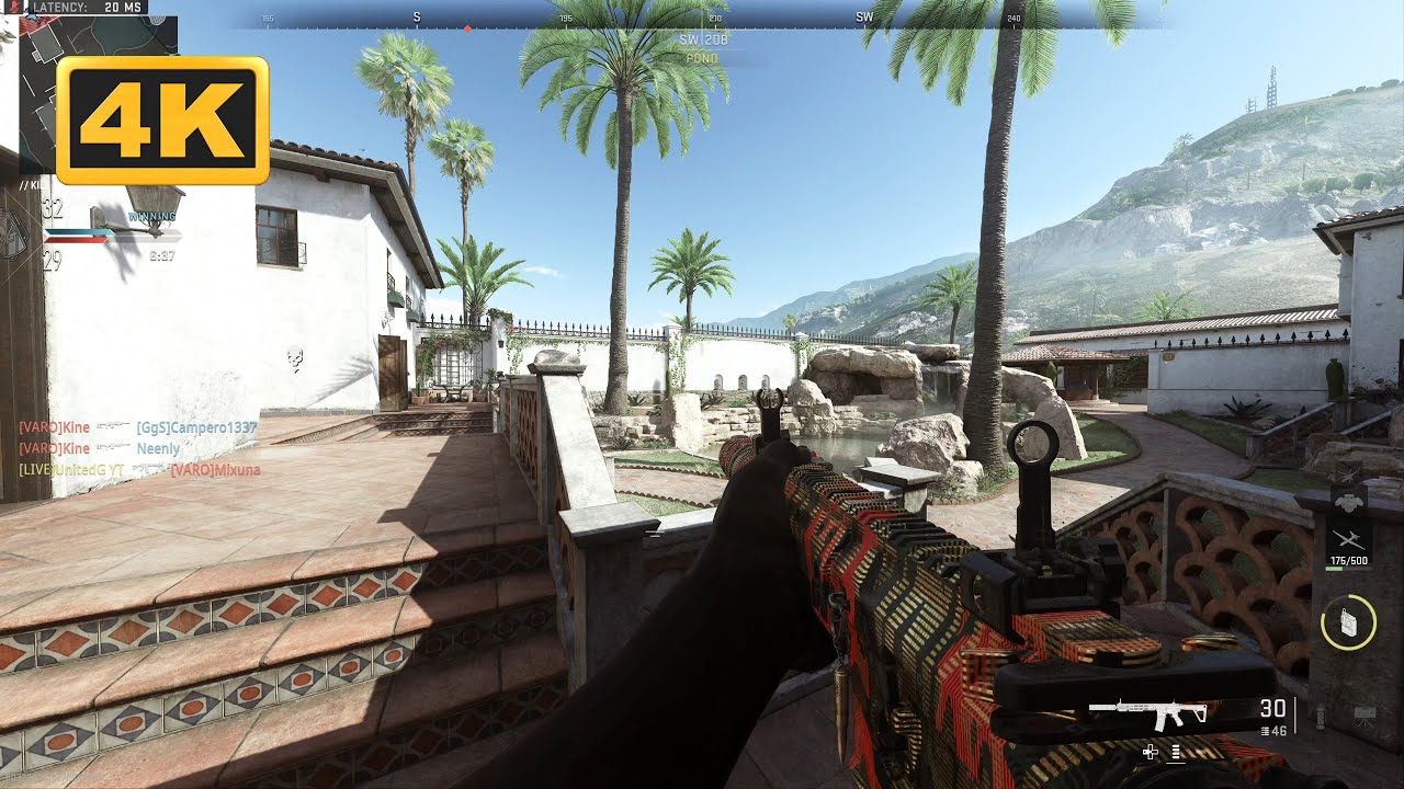 Call of Duty Modern Warfare 2 SEASON 6 Multiplayer LA CASA Gameplay 4K [NEW MAP]