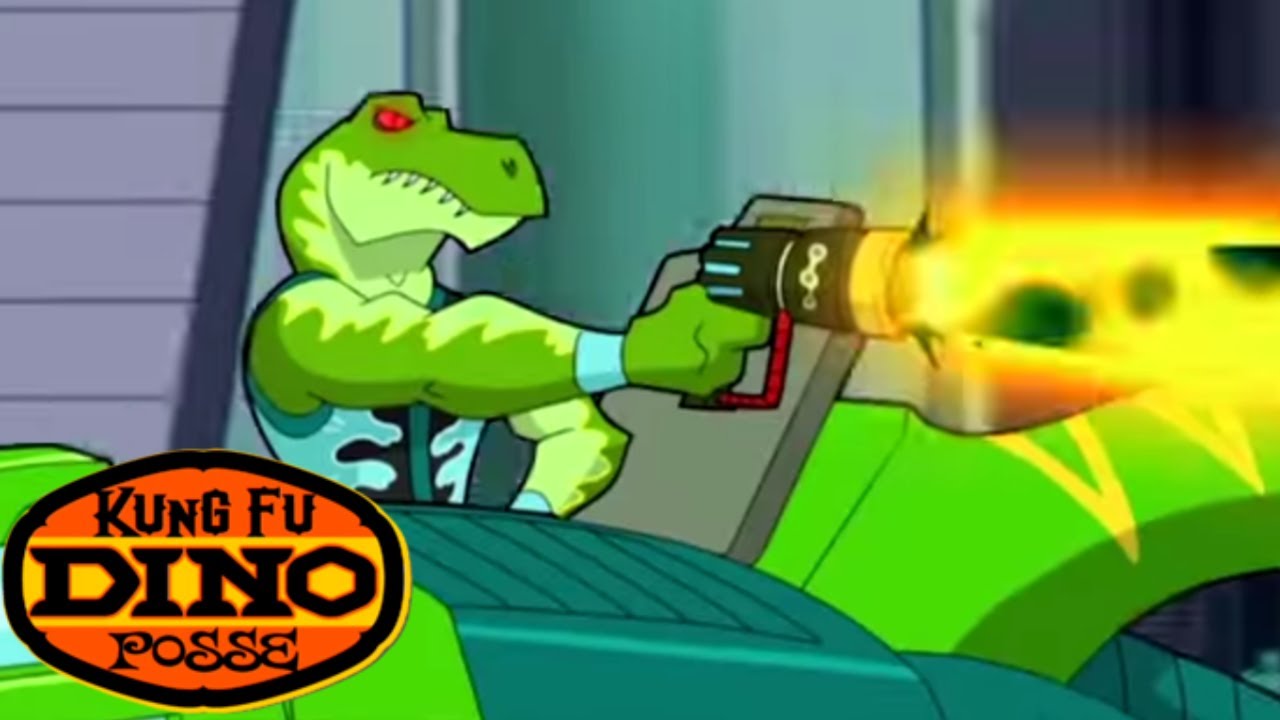 Kung Fu Dino Posse - Megaloporock | Full Episode | Kids Videos
