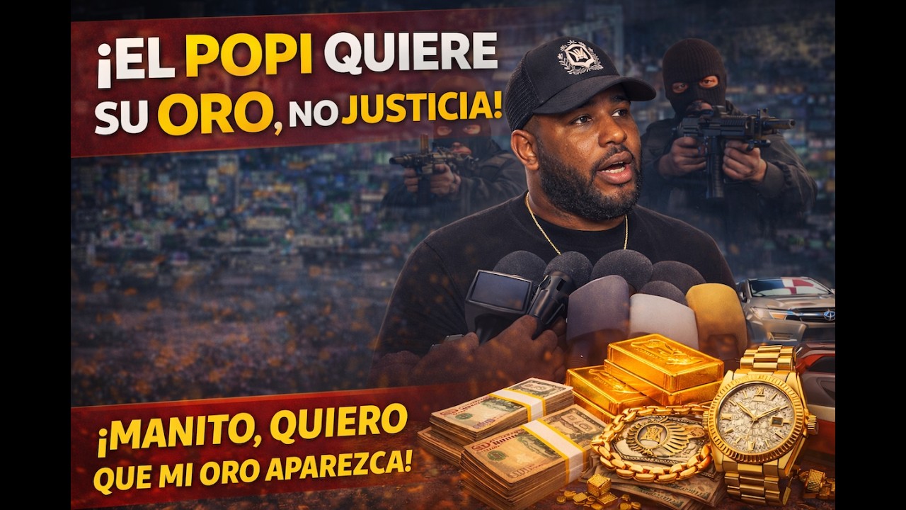 El POPI quiere su oro, no justicia