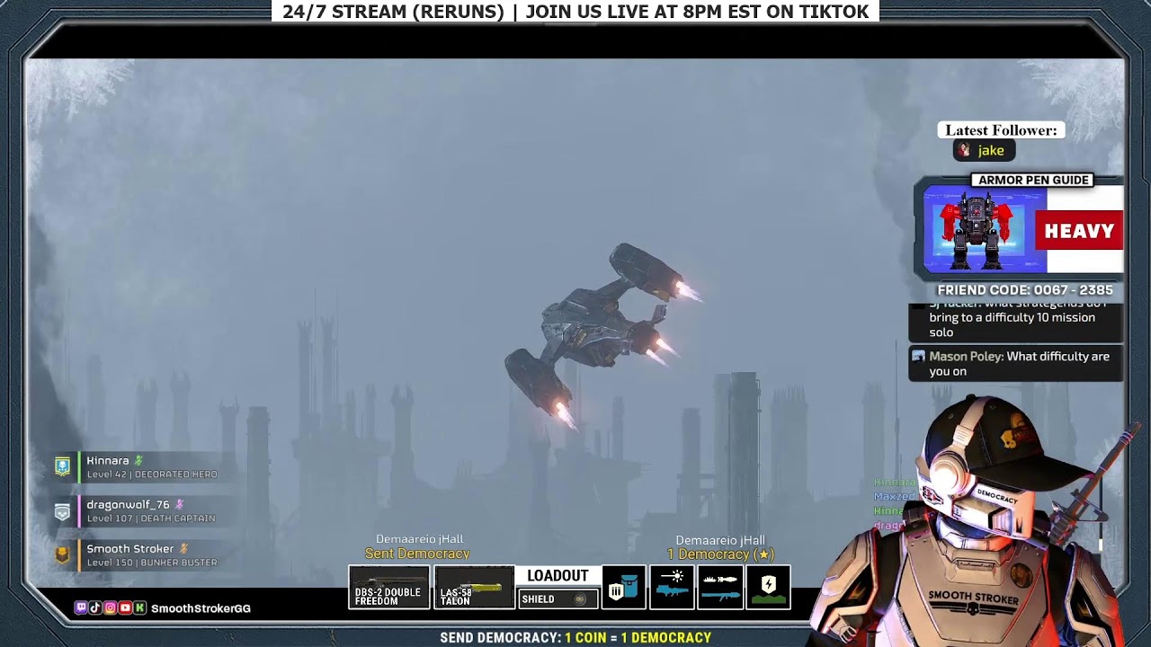 🔴 24/7 Helldivers 2 | SUPER HELLDIVE Only (Level 10) - Heavy Armor & Sweet Liberty!
