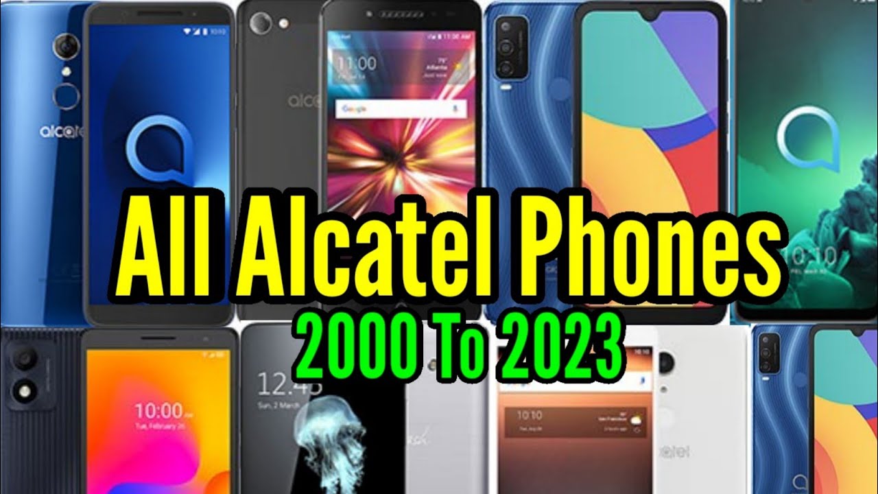 Evolution Of Alcatel Mobile Phone 2000 To 2023 | Tech Evolution Wednesday's