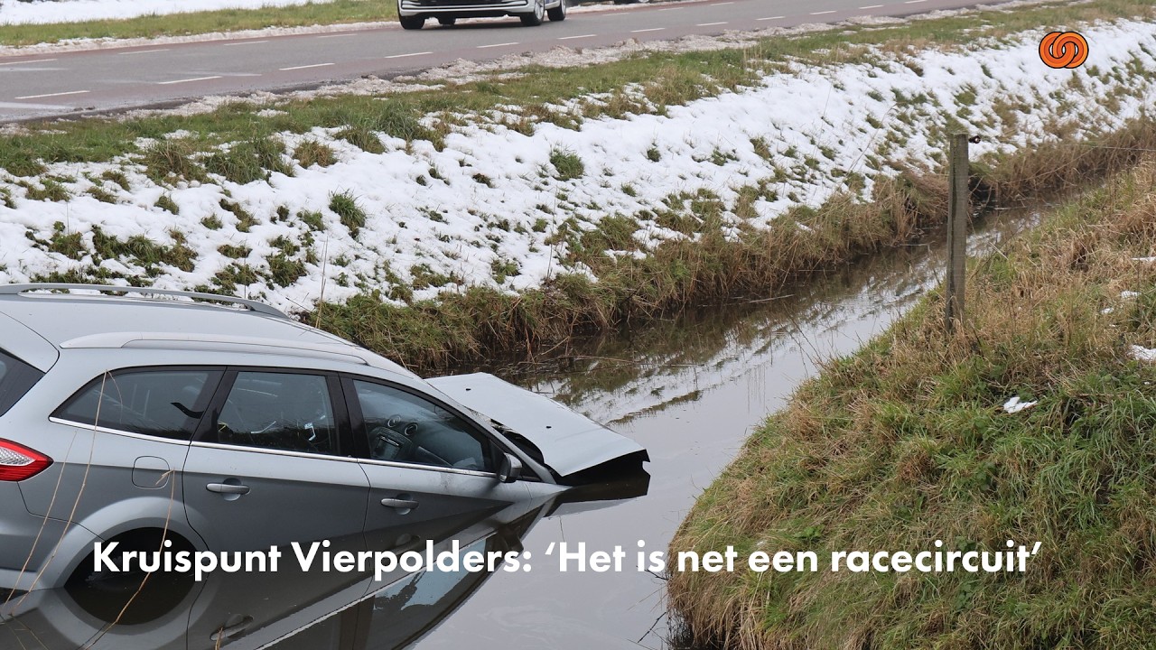 Kruispunt Vierpolders: ‘Het is net een racecircuit’