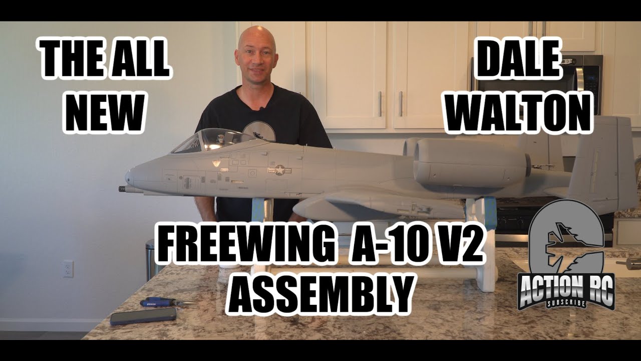 FREEWING A-10 V2 ASSEMBLY, THIS THING IS BIG!!