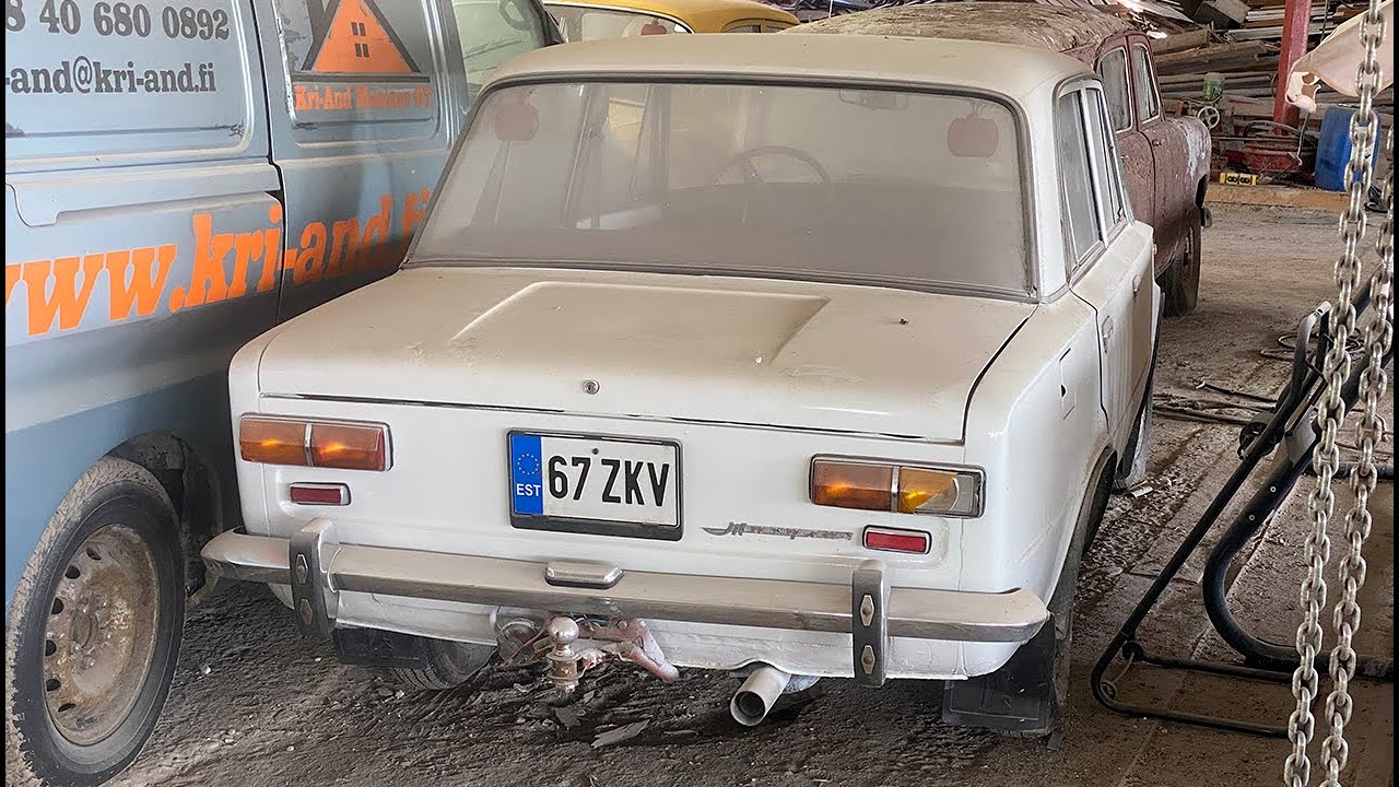 Starting VAZ 2101 After 9 Years + Test Drive