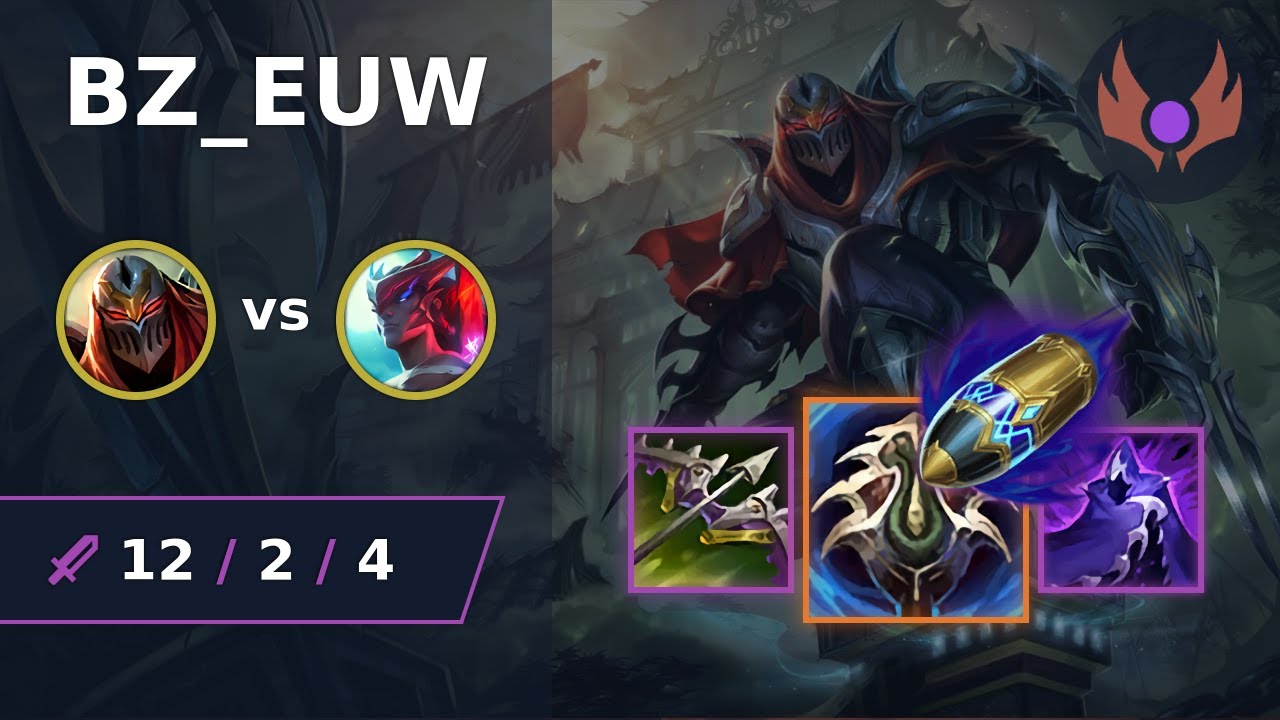 [ BZ_EUW ] Zed MID vs Yone | EUW MASTER | LOL Season 2024