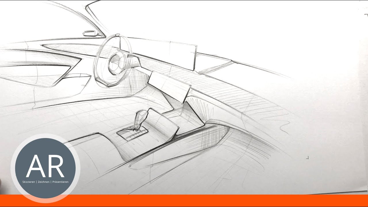 Transportation Design Interior in Reutlingen studieren. Portfolio Mappenkurs Transportation Design