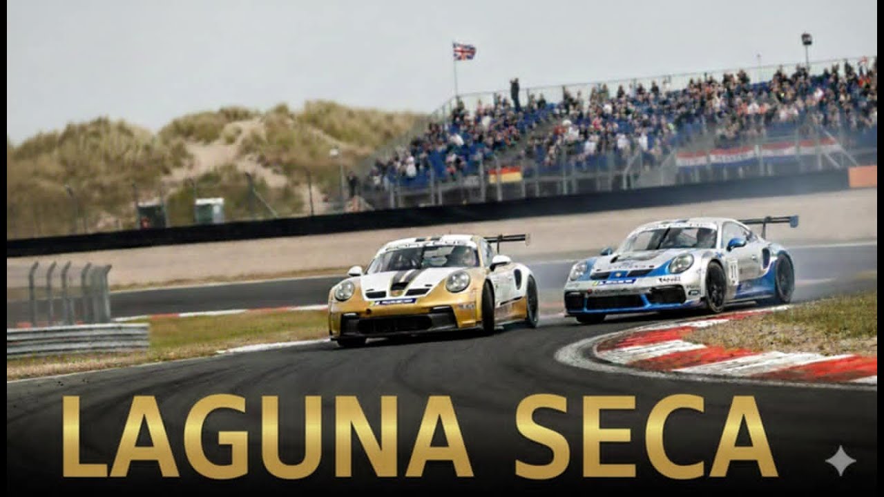 Championnat TRT Prosche Cup 3e manche 😭😭😭 LAGUNA SECA
