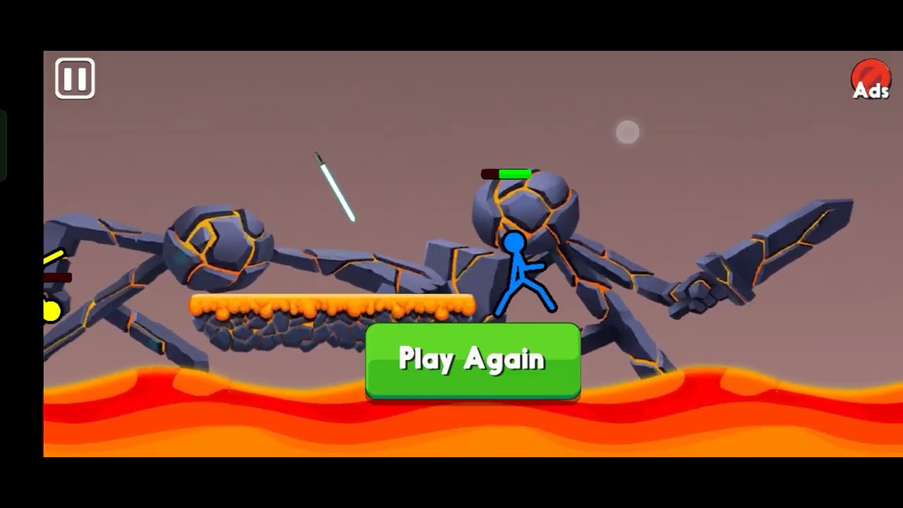 Playing stickman duelist 