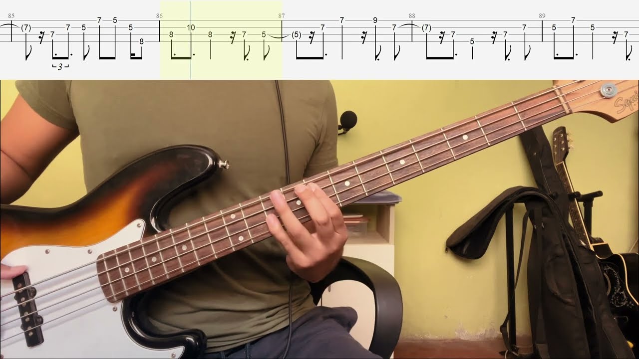 BAILE INoLVIDABLE - BAD BUNNY | Bass Cover & Tabs | Tablatura de bajo