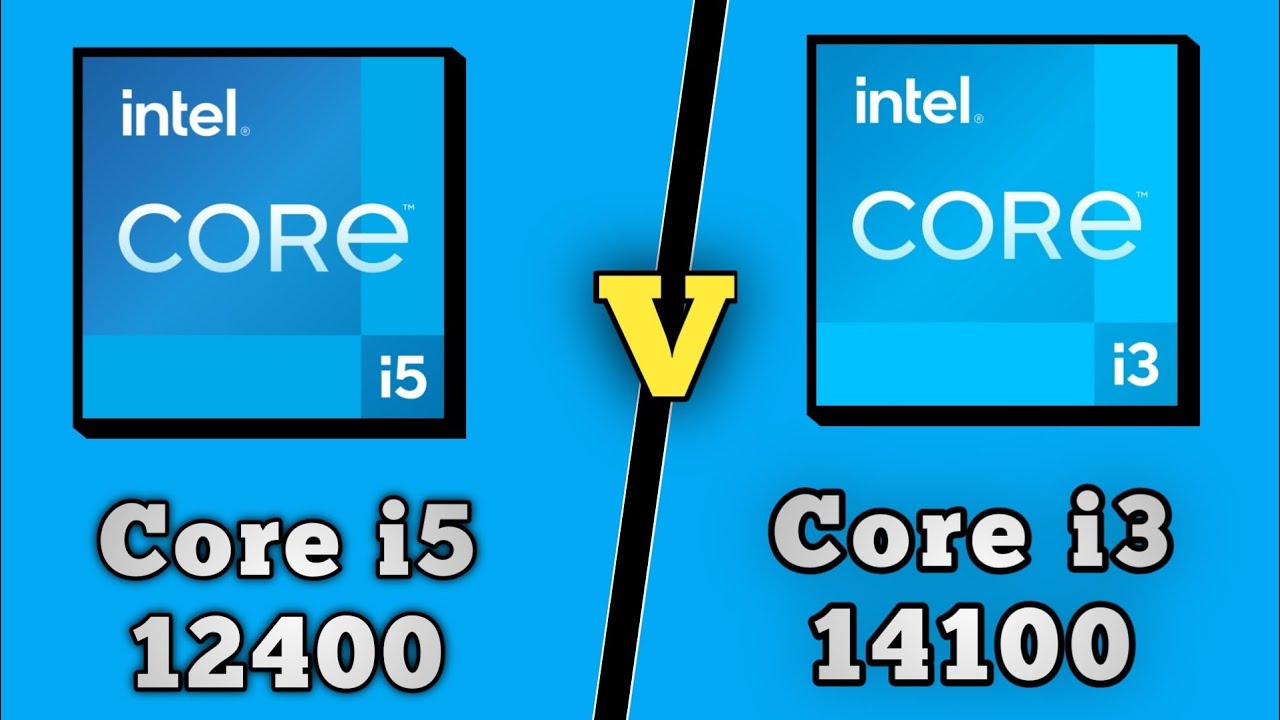 Core i5-12400 vs Core i3-14100 Processor || Intel Core i5 12400 vs Intel Core i3 14100