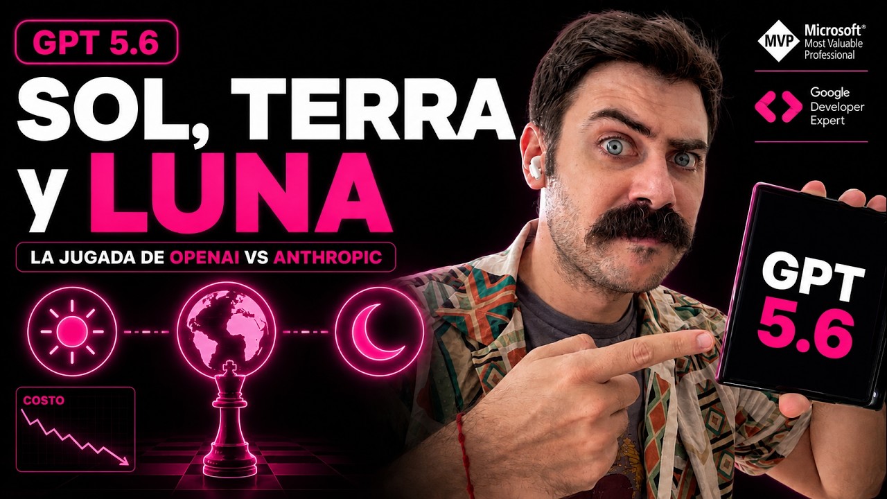 GPT 5.6 SOL, TERRA y LUNA: La jugada de OpenAI mientras Anthropic la regaba con el gobierno