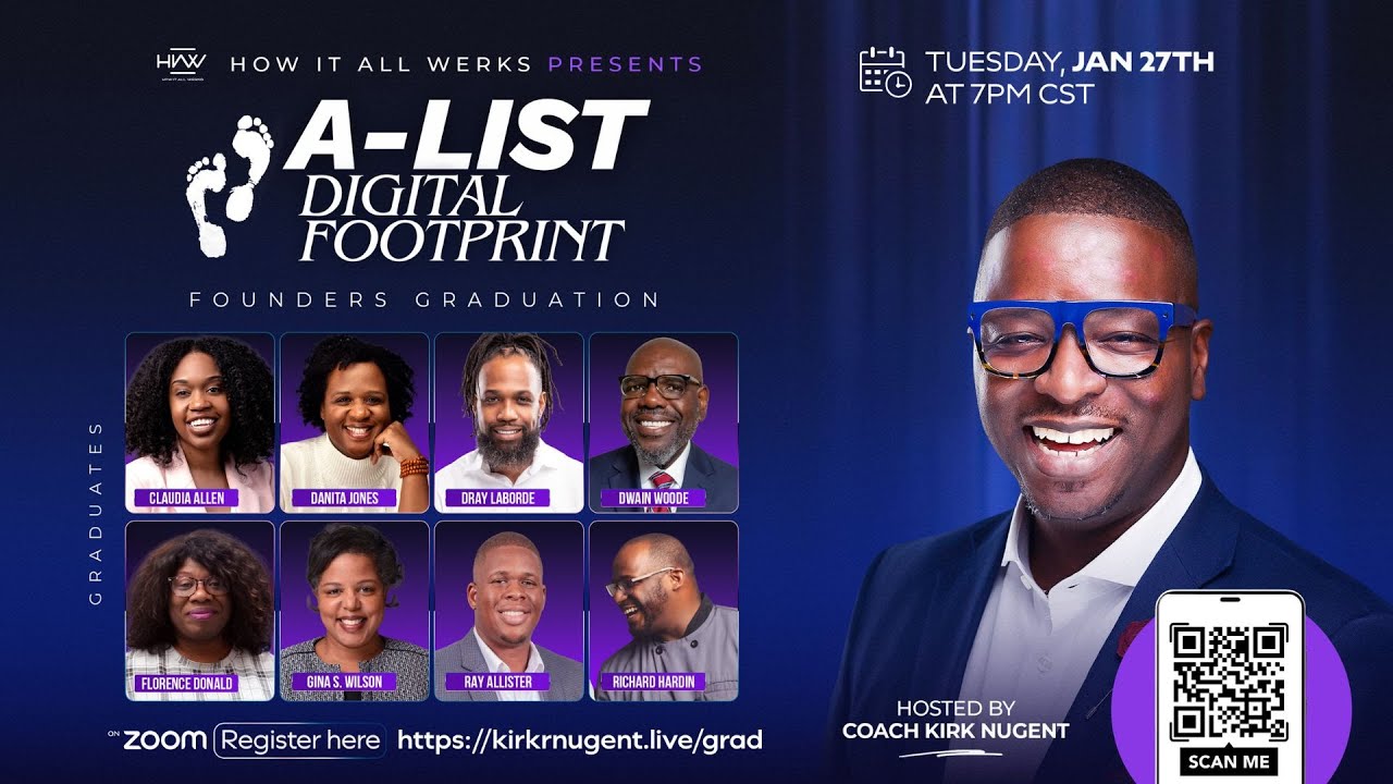 A-List Digital Footprint Founders Graduation