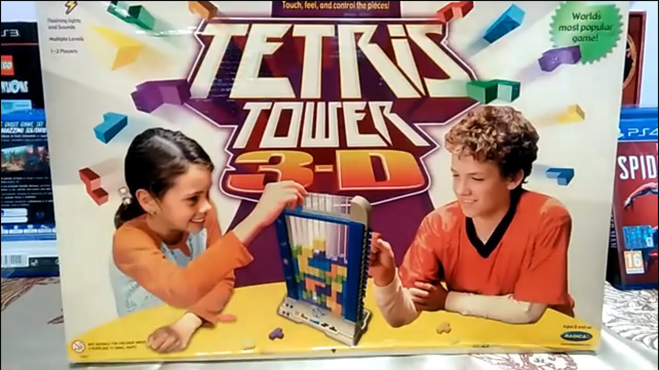 [Giochi da Tavolo] TETRIS TOWER 3D - Il Rompicapo Elettronico ma Tangibile! (Radica 2004)