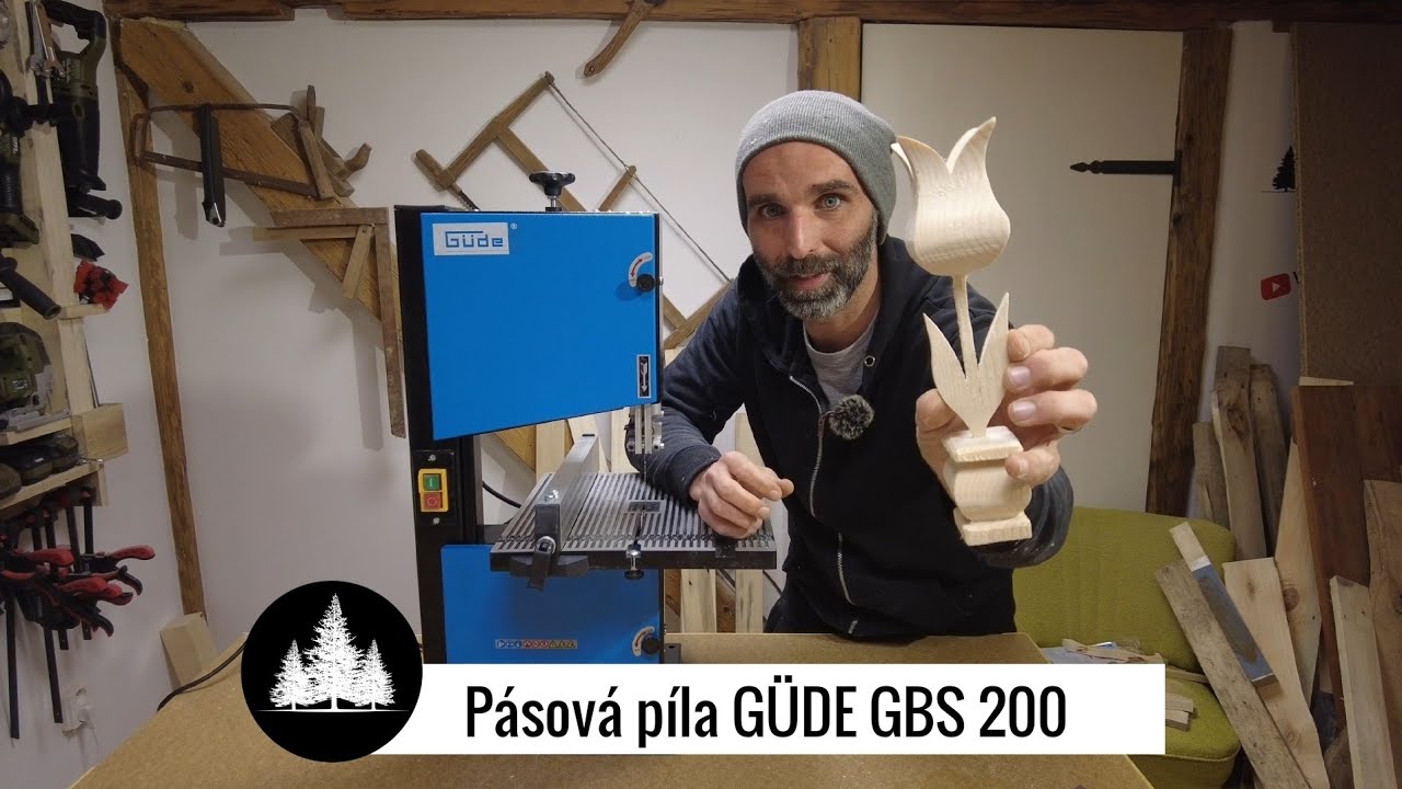 Pásová píla GÜDE GBS 200 a čo sa mi podarilo na nej vyrobiť?